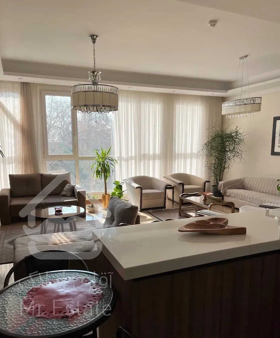 اوین درکه ۱۳۲ متر برج لوکس دید و نور عالی زیرقیمت