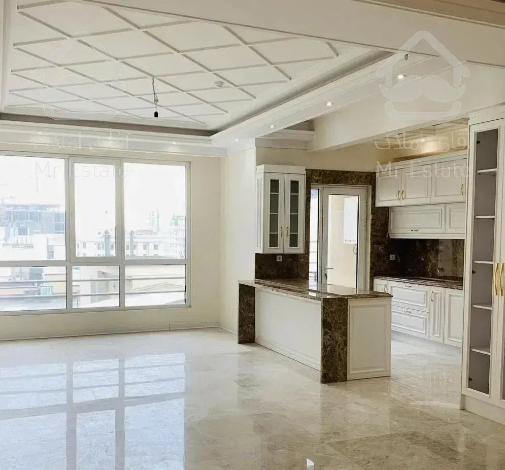 ۷۶متری شهرک نفت/استفاده از  متریال/ویو تهران