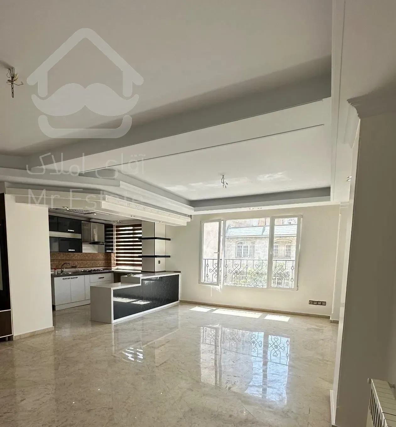 ۷۵متر/دو خواب/شهرک غرب/فول امکانات/غرق نور