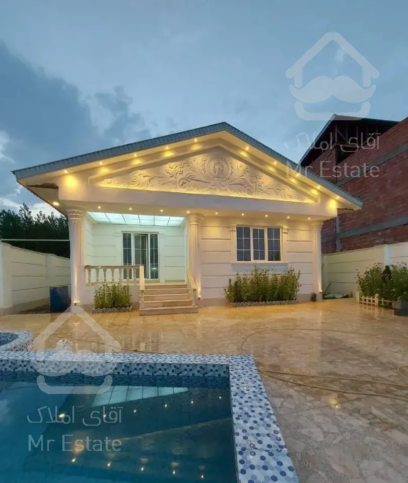 306متر ویلا نوساز، استخردار، سنددار