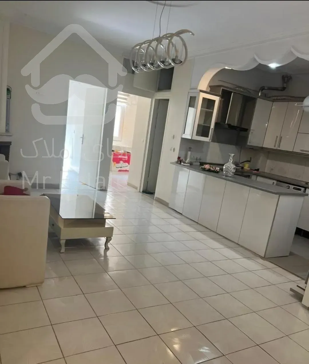 ۷۳متر خوش نقشه/سالن نورگیر