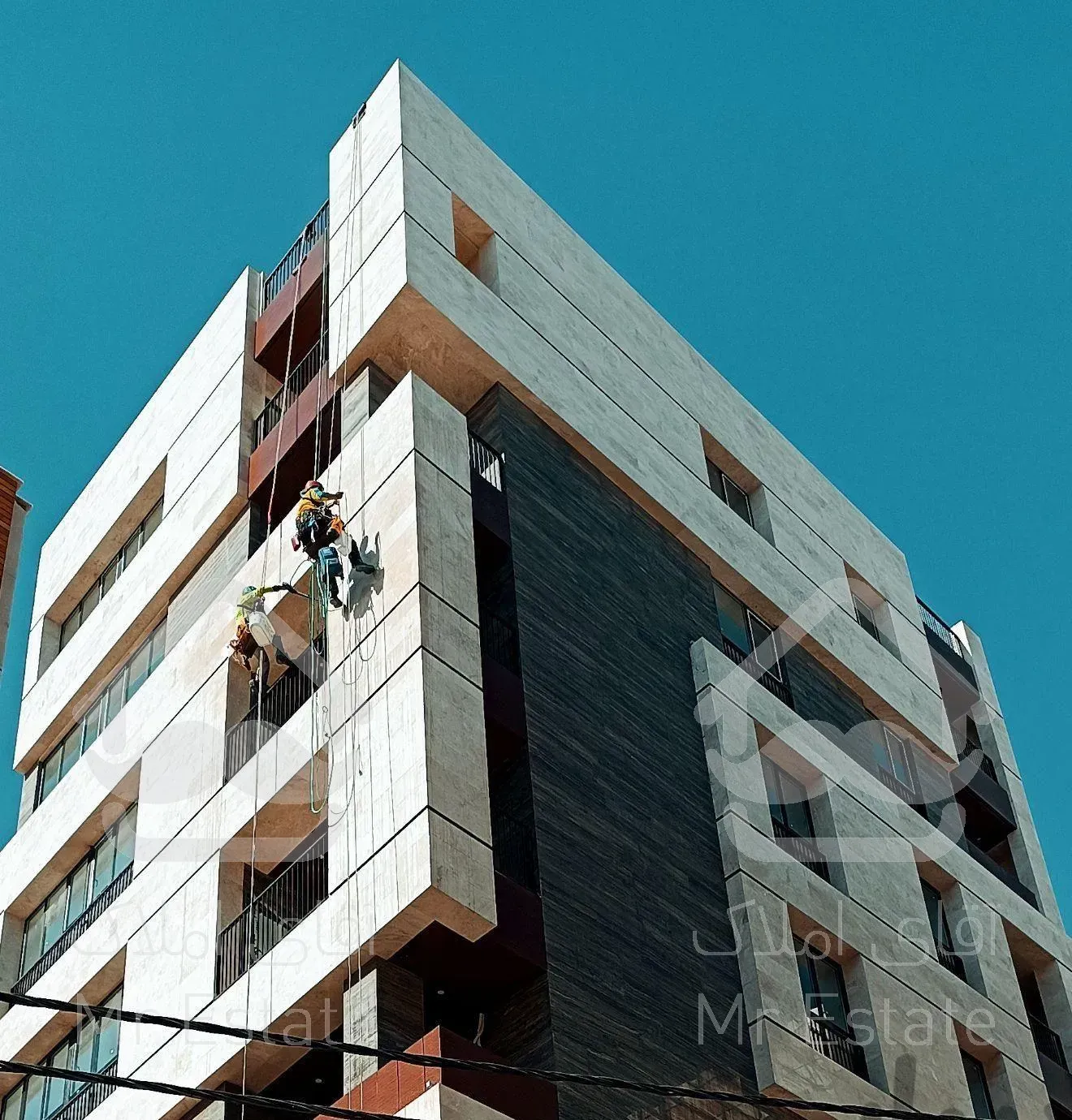 خدمات کار در ارتفاع با طناب راپل