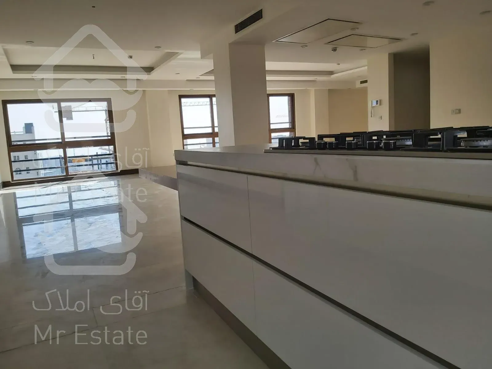 رهن و اجاره آپارتمان ۲۵۰ متری ۳ خوابه در اقدسیه