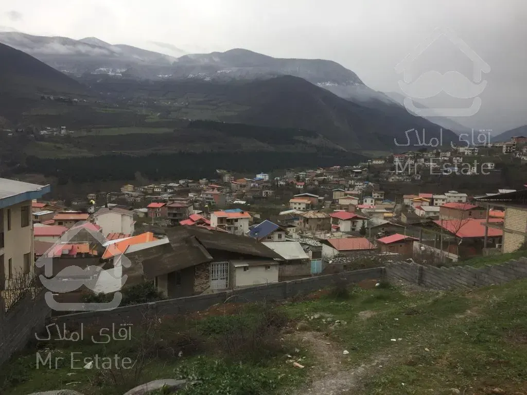 زمین مسکونی با بهترین ویو جنگل