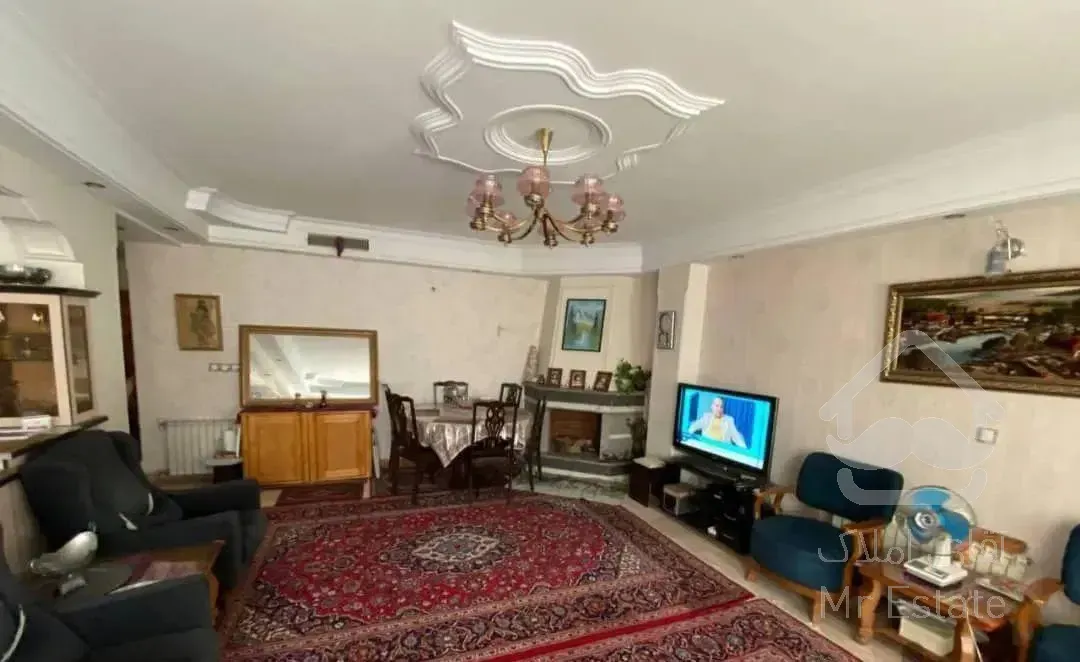 ۹۸ متر ۲ خواب سالن پرده خور