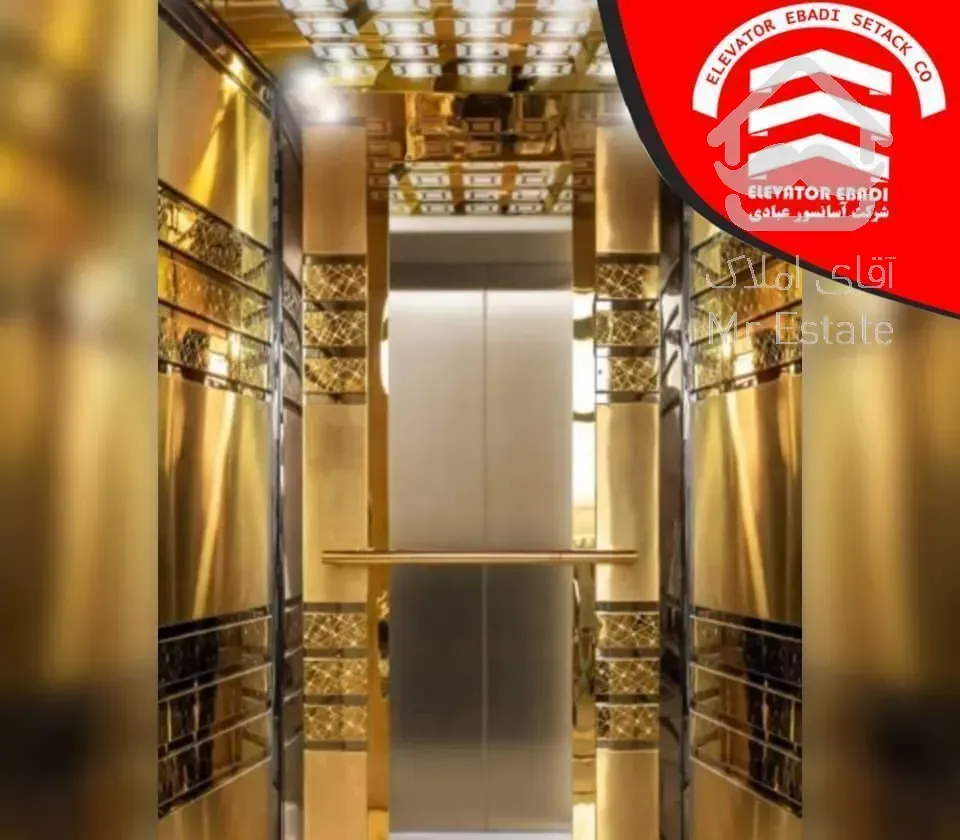 آسانسور دو نفری شیشه ای نصب تعمیر سرویس اسانسور