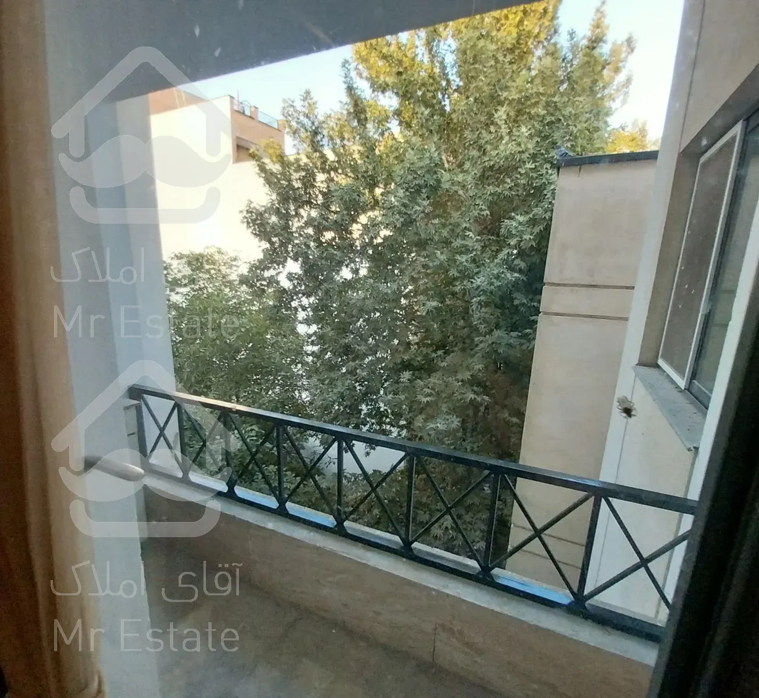 ۱۲۰متری غرق نور با ویوی مشجر