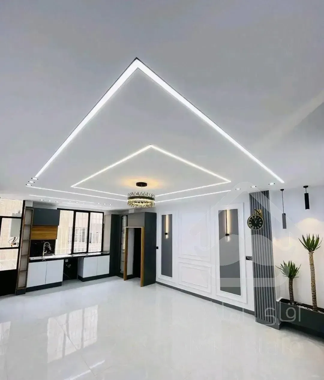 ۷۳ متر /نوساز کلید/دیزاین شده/ زیر قیمت منطقه