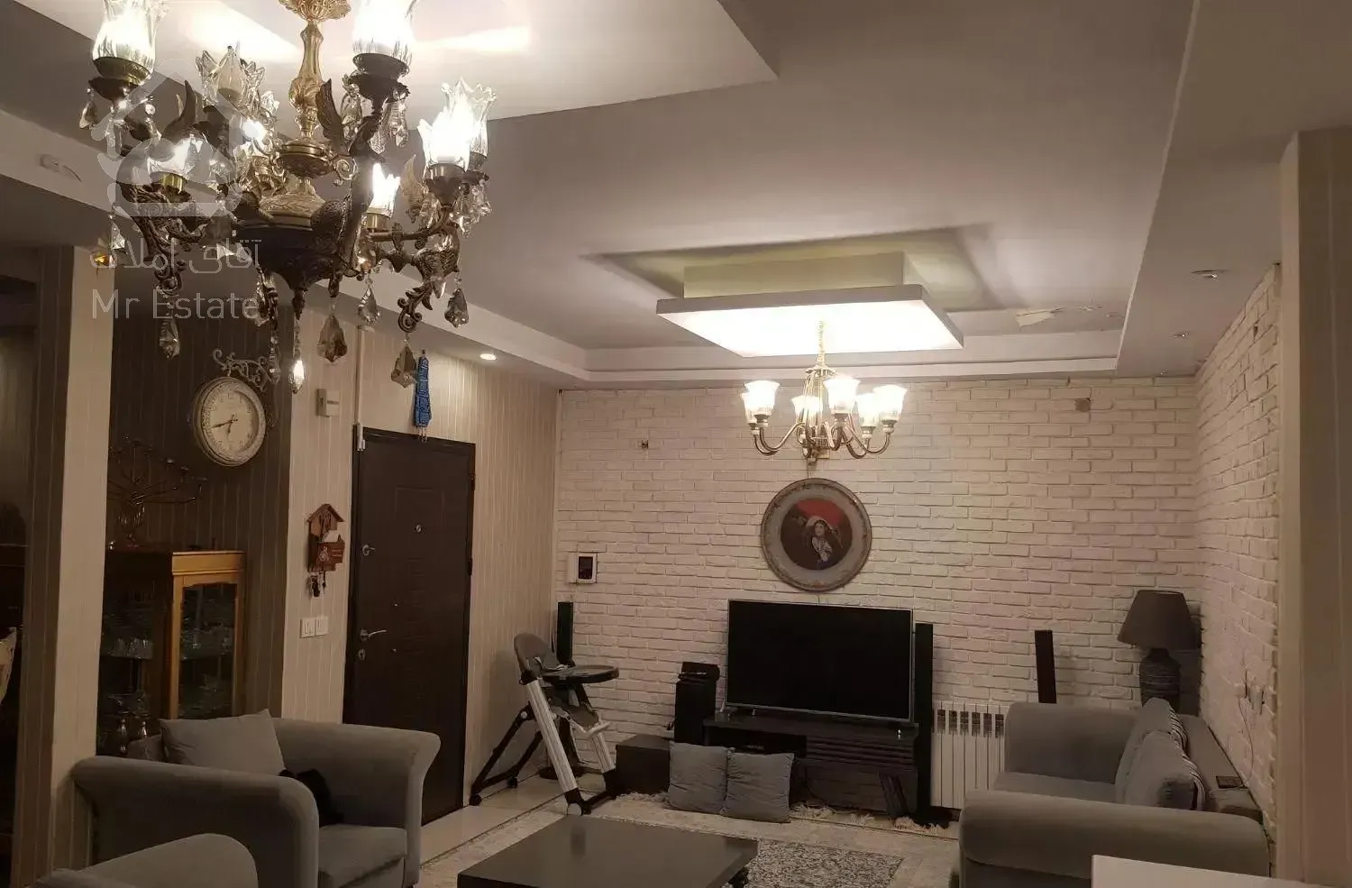 ۱۰۰ ۲ خوابه تک واحدی طبقه ۴ امیرآباد