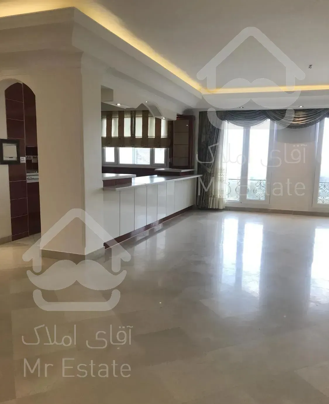 ۱۷۰ متر۳خواب بازسازی شده نورازشمال وجنوب