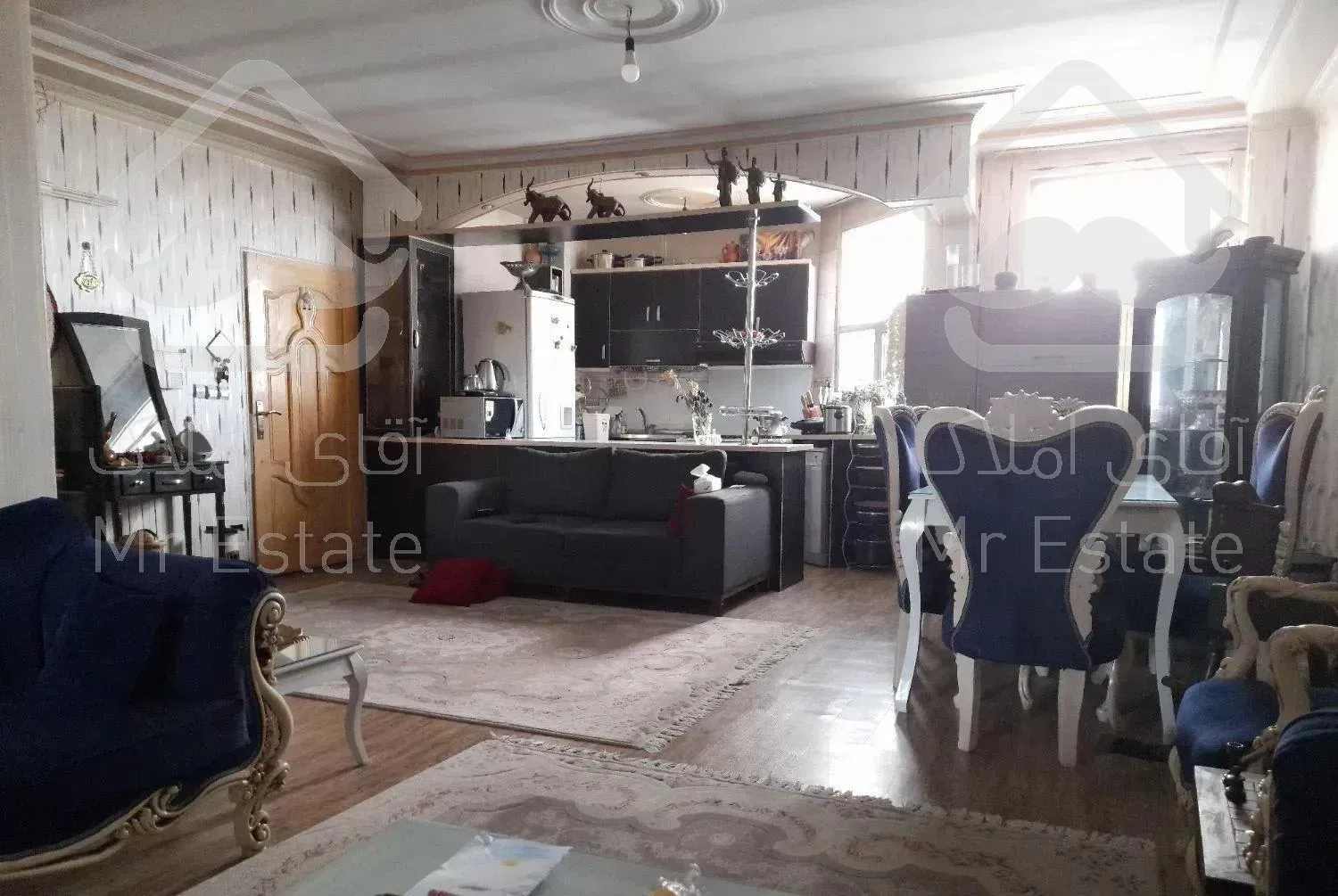 ۷۵مترشمال تهرانپارس۱۳ساله ط۵آفتابگیر۲کله فول بالکن