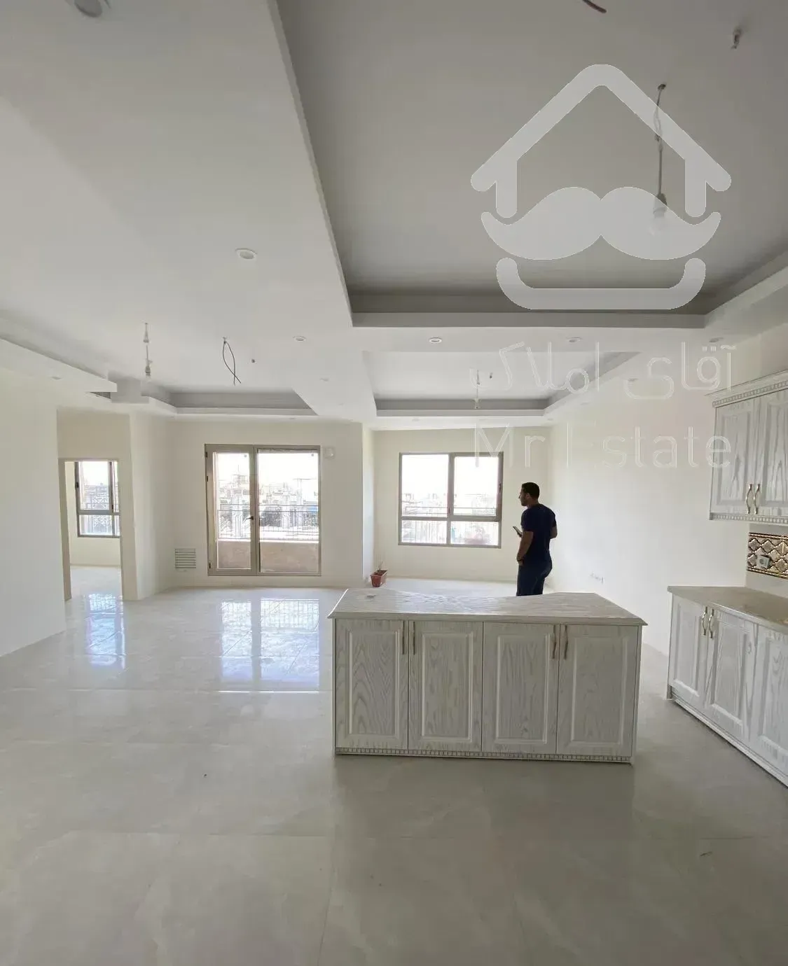 اپارتمان۱۲۰متری‌دونبش‌دوواحدی‌ویودار