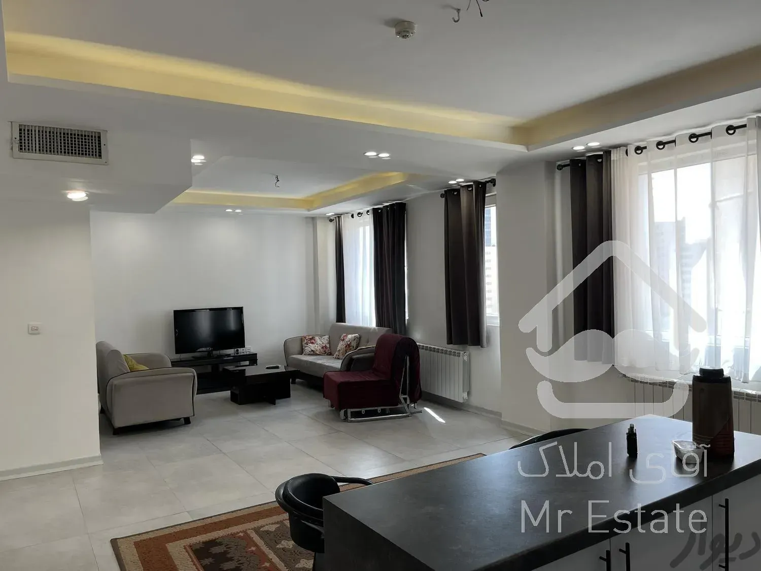 2 خواب مبله شیک دریاچه چیتگر