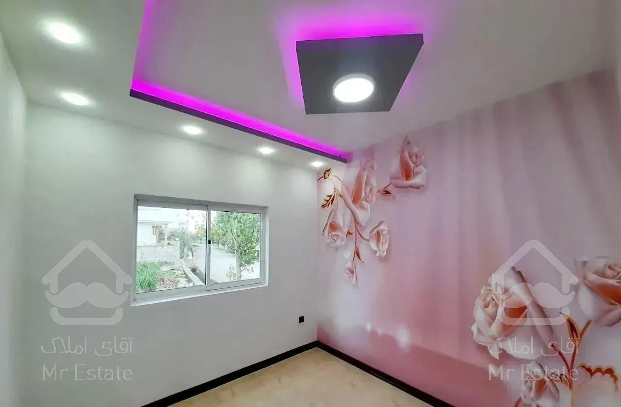 نیم پیلوت 250 متری / شهرکی / جاده جنگلی نور