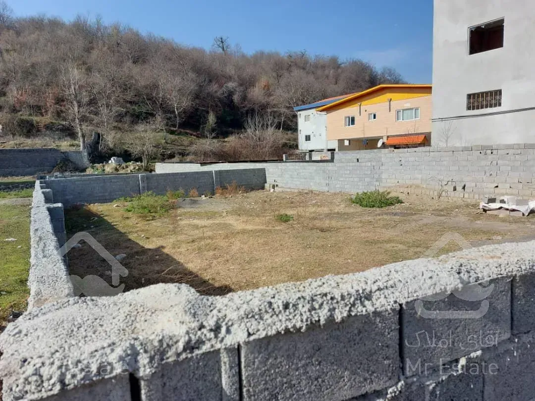 زمین مسکونی دردل جنگل رزکه آمل