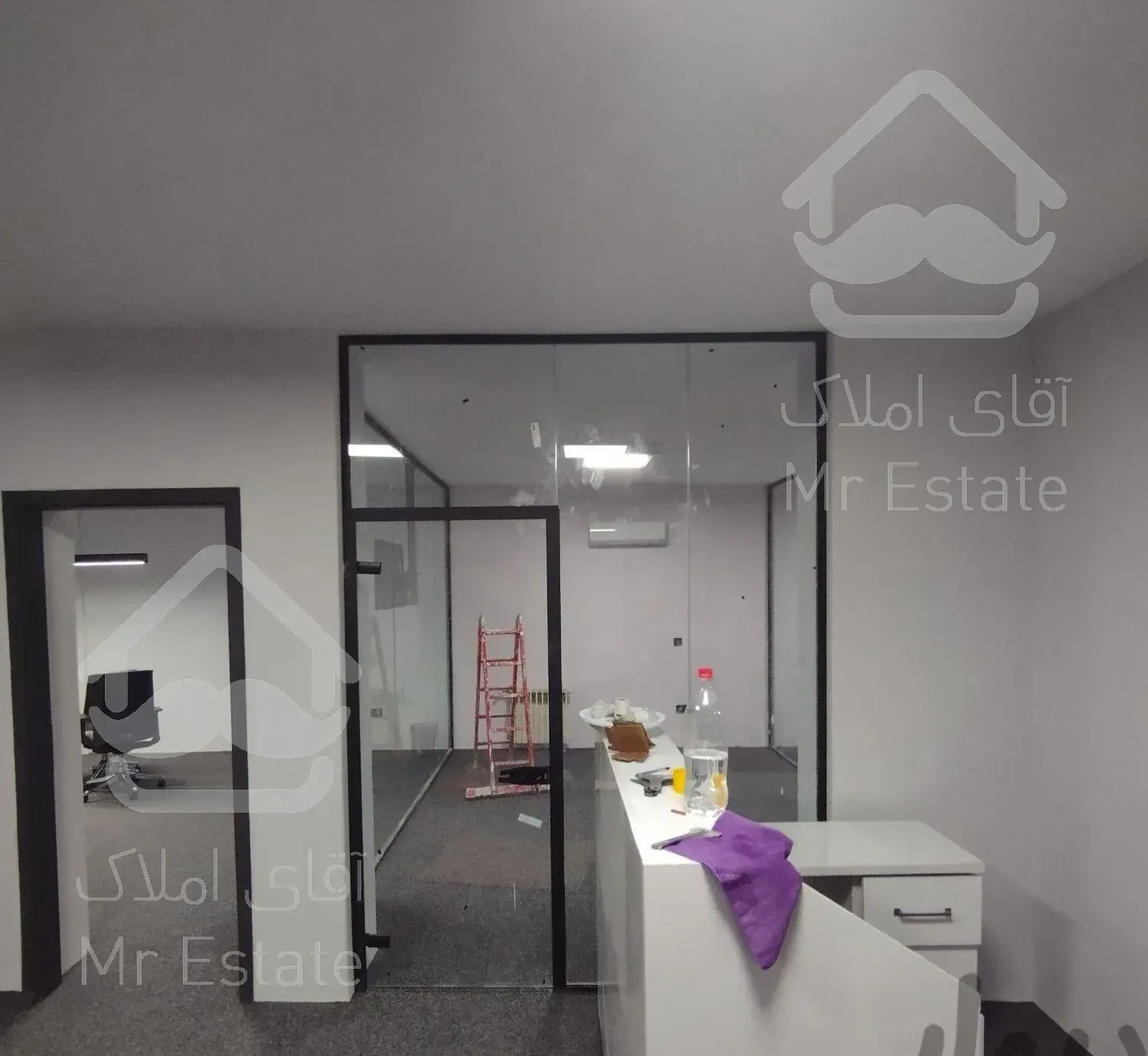 شیشه پارتیشن شیشه ای نرده شیشه