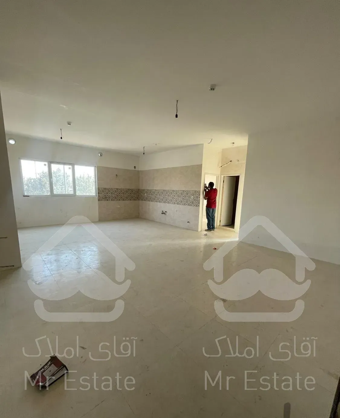 آپارتمان ۹۵ متری، ۲ خواب، عبدل آباد