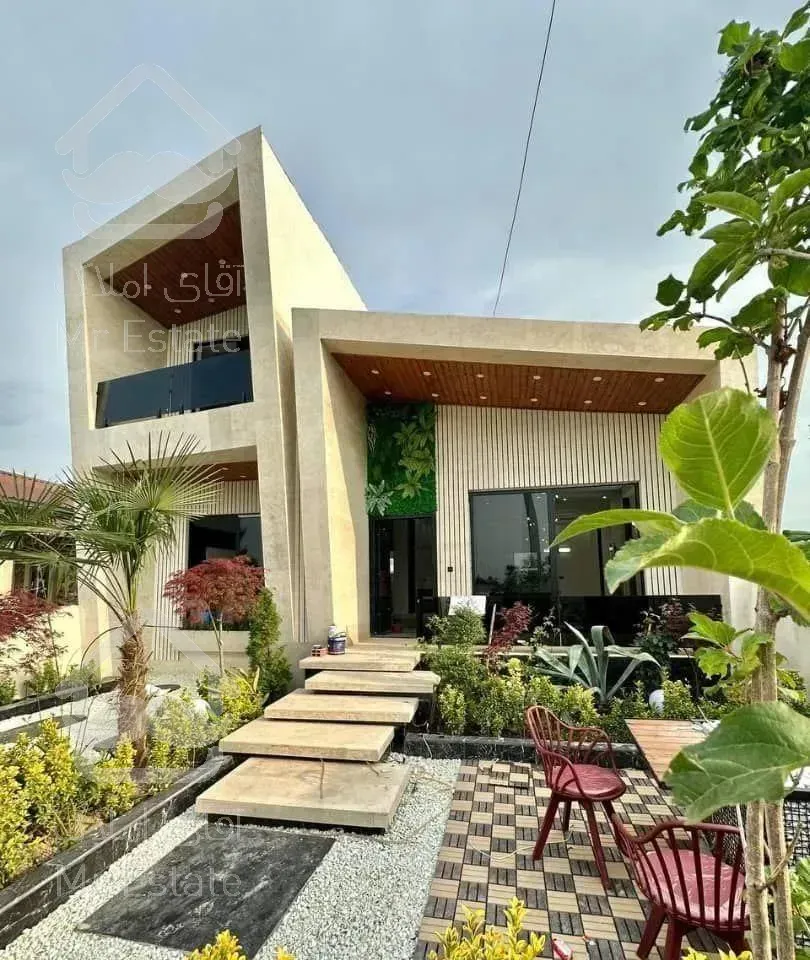 ویلا نیم پیلوت نما مدرن با اقامت