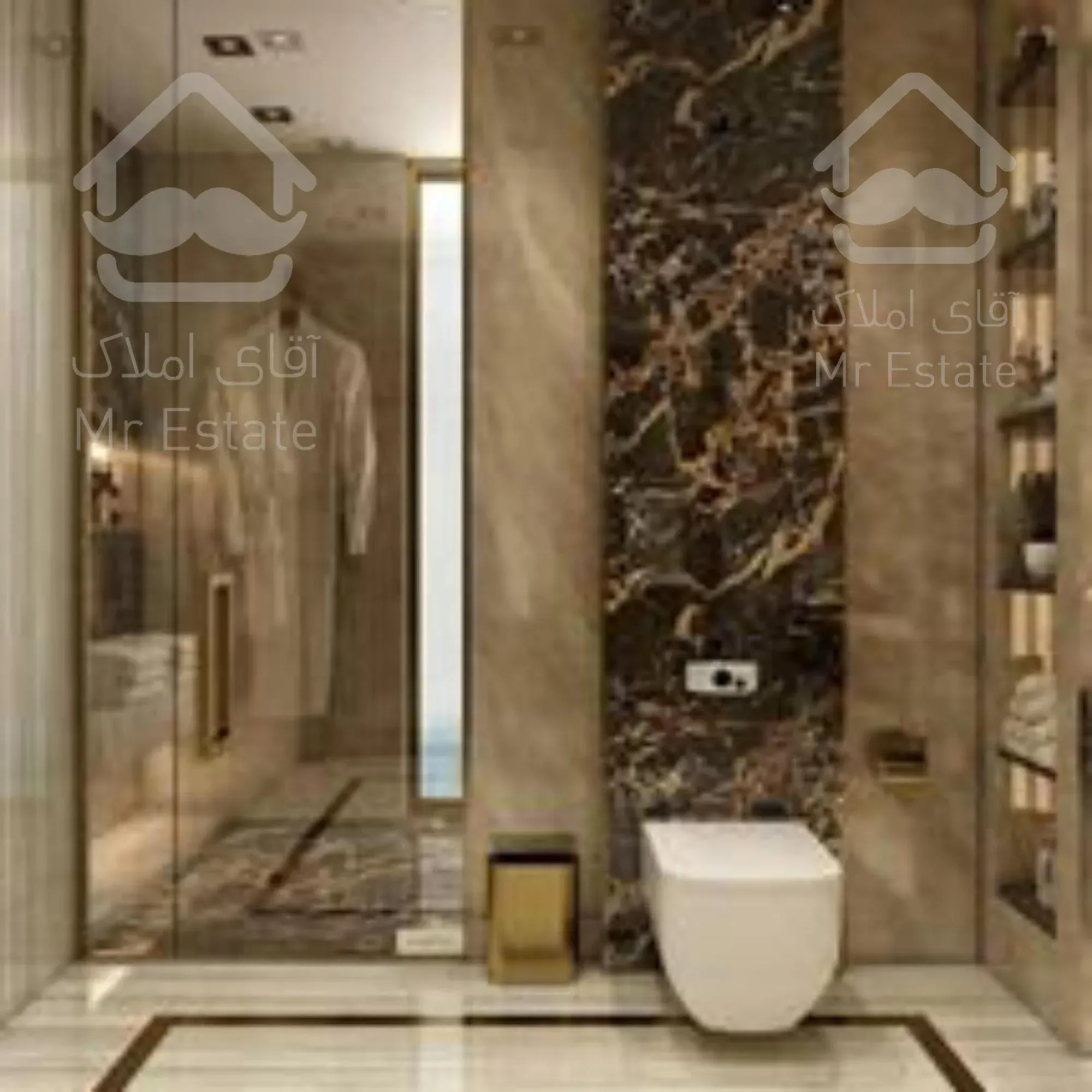 ۵۵ متری تهاتر با خودرو بروزترین برج در تهران