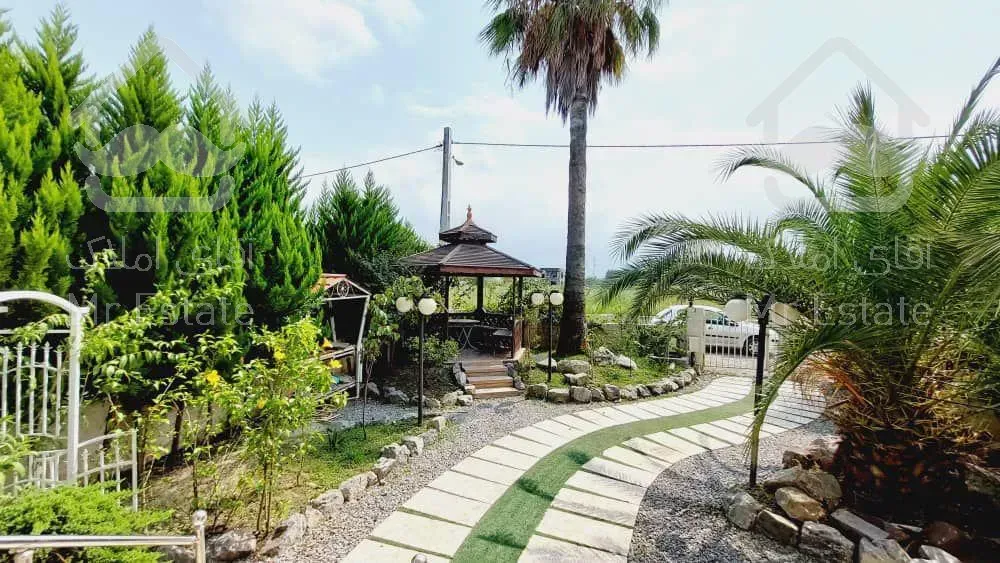 نيم پيلوت باغى مبله با ويو ابدى به جنگل ايزدشهر زيرقيمت