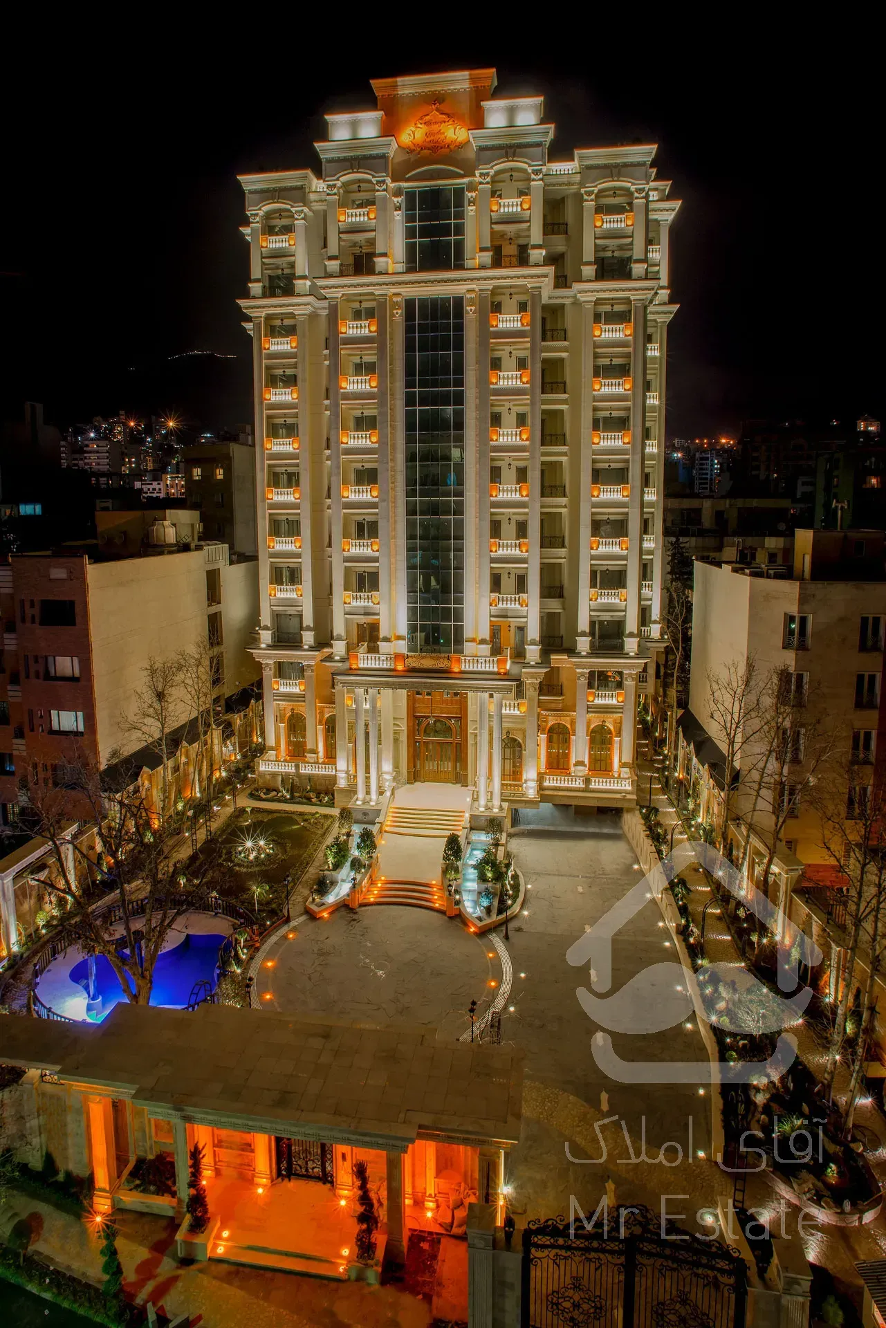 رهن و اجاره ۲۰۰متر ۳خواب برج باغ فرمانیه