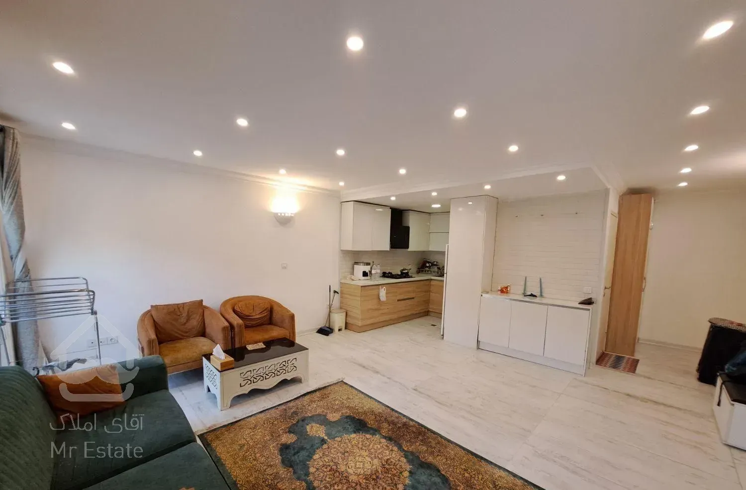 رهن آپارتمان ۶۸ متری ۱ خوابه طبقه ۱