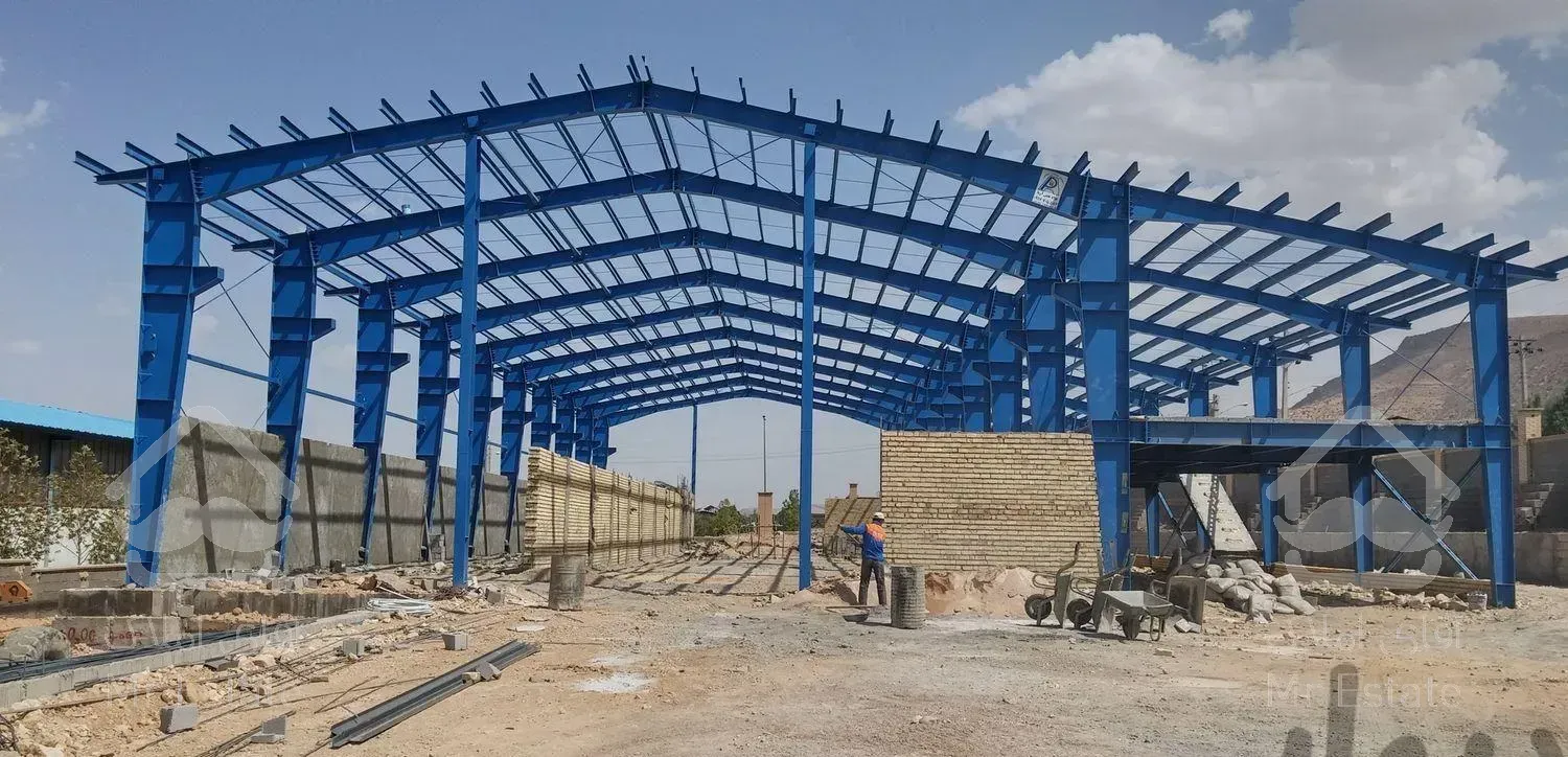 ساخت اسکلت فلز و سوله صنعتی