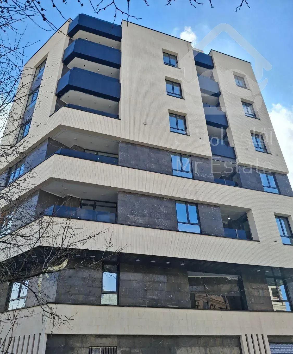 آپارتمان ۱۲۰ متری نوساز کلید نخورده شهرک بنفشه