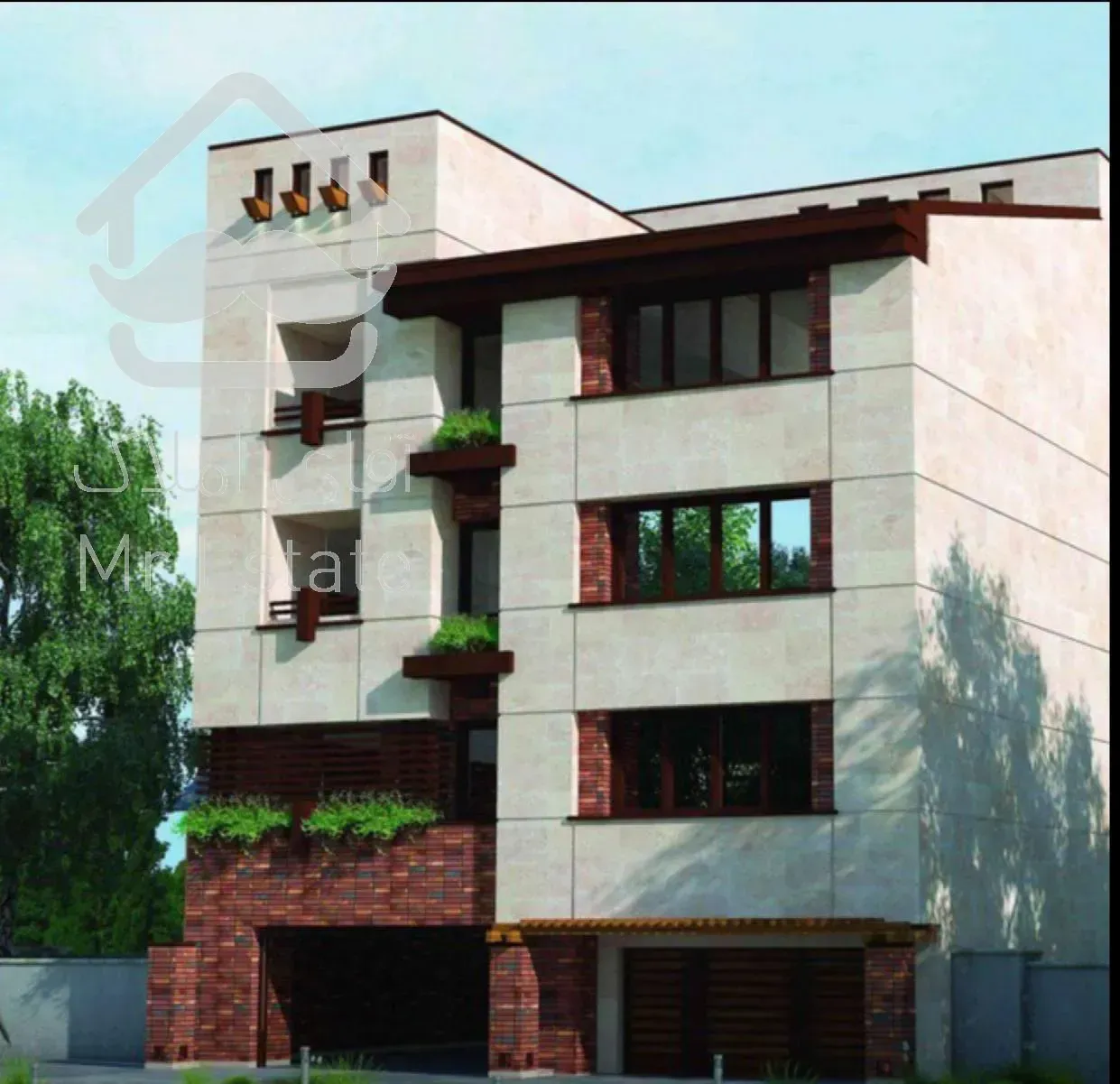 ۴۵۶متر شهرک الهیه غرب دریاچه چیتگر منطقه ۲۲