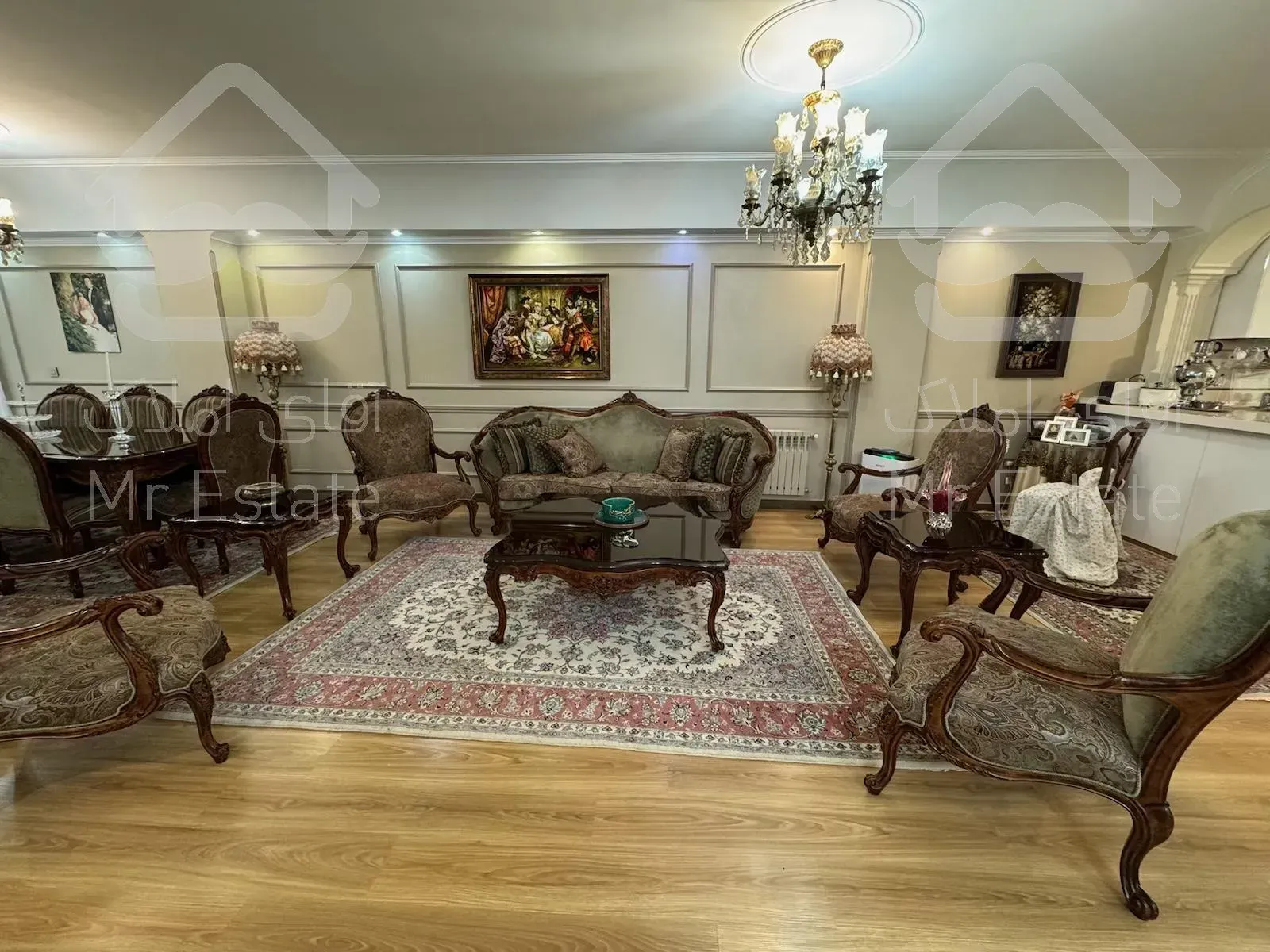 اجاره آپارتمان ۱۲۰ متر دو خواب در سعادت آباد