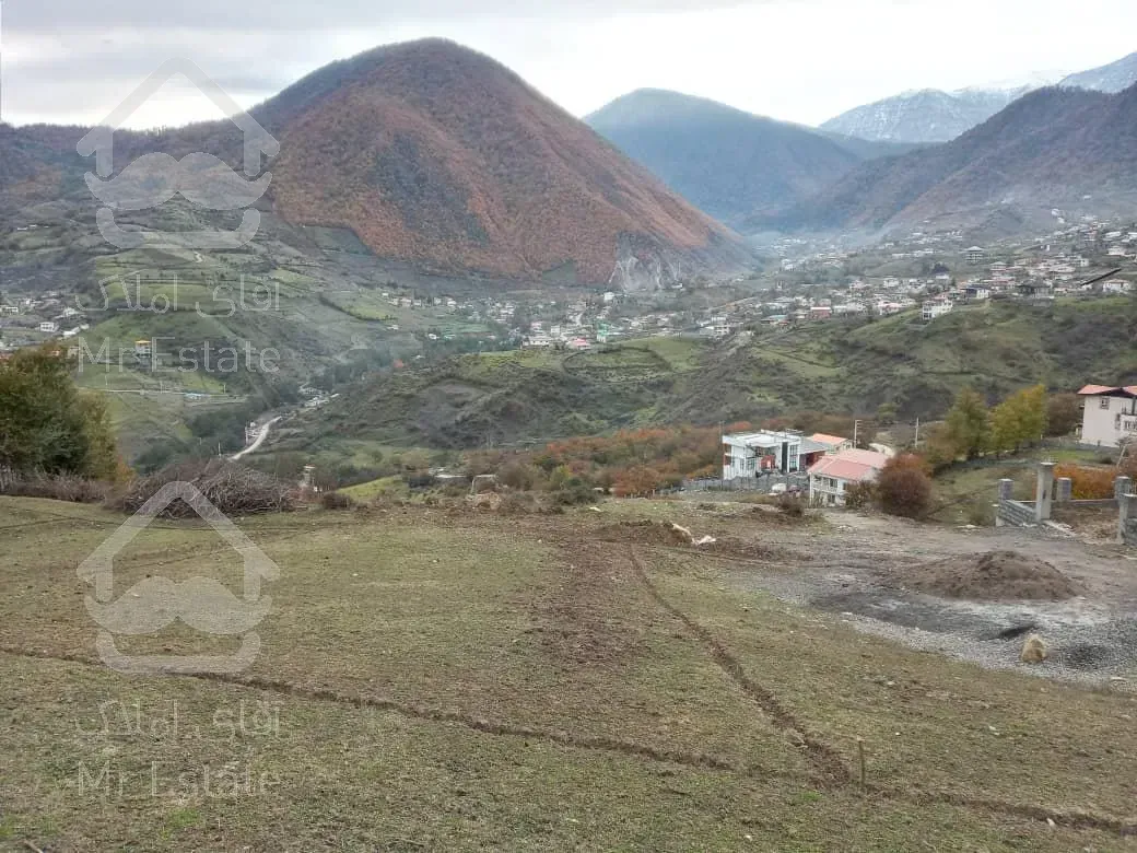 زمین فروشی با چشم اندازی عالی دارای آب برق گاز منطقه نمونه گردشگری منطقه لاویج