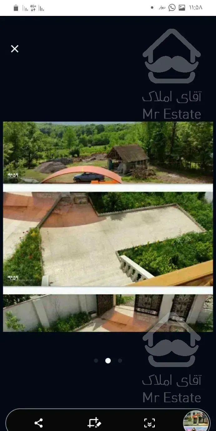 ویلای جنگلی ۱۵۰ متری بنا در زیارتگاه سیاهکل