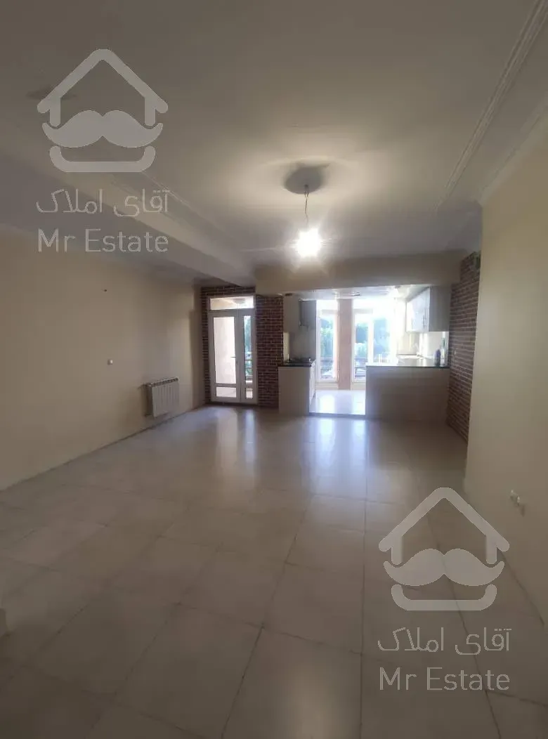 ۷۸ متر آپارتمان/سالن پرده خور/ دو خواب/اباذر