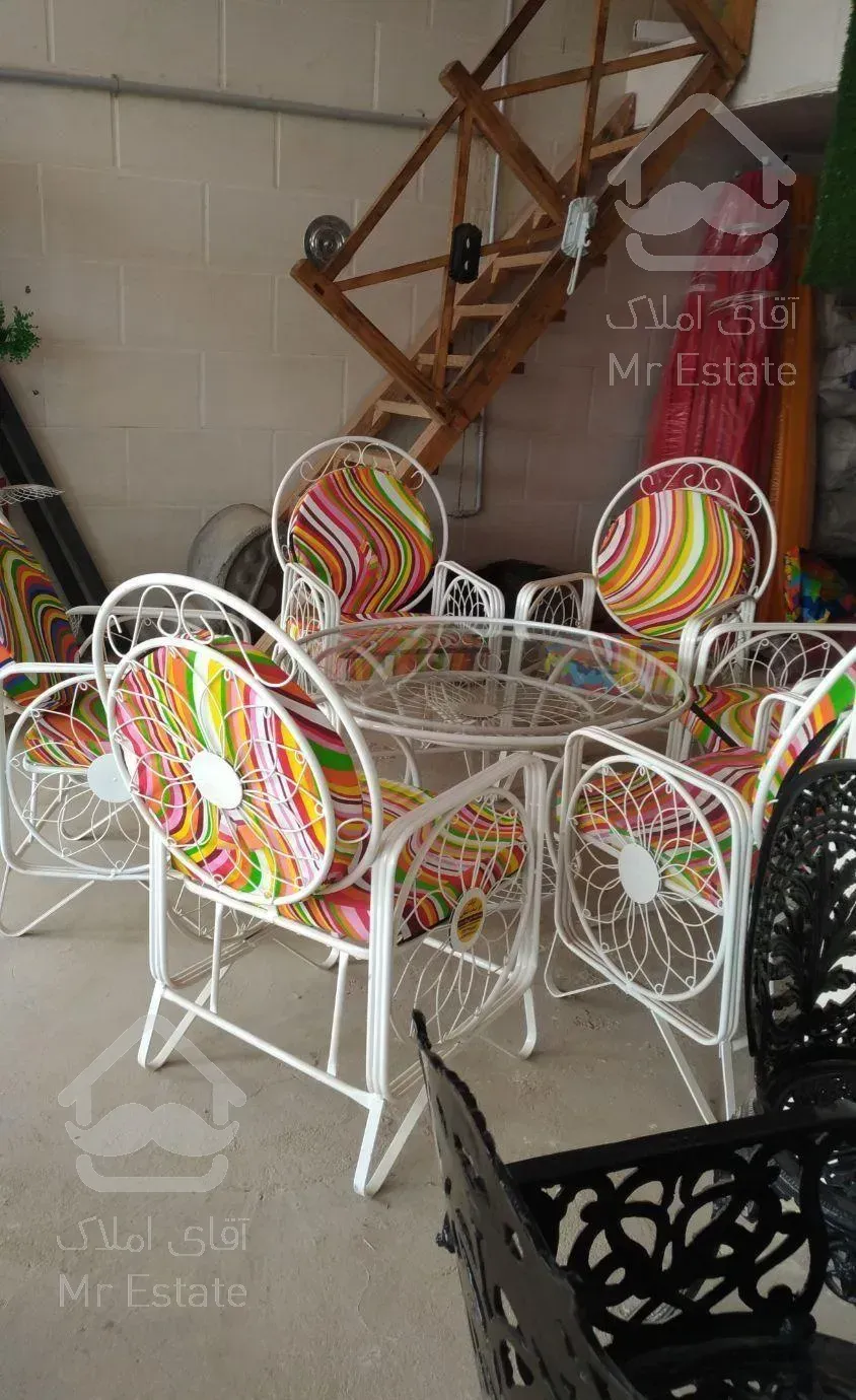 سرسره تاب کباب پز تخت چتر پله استخر باغی صندلی