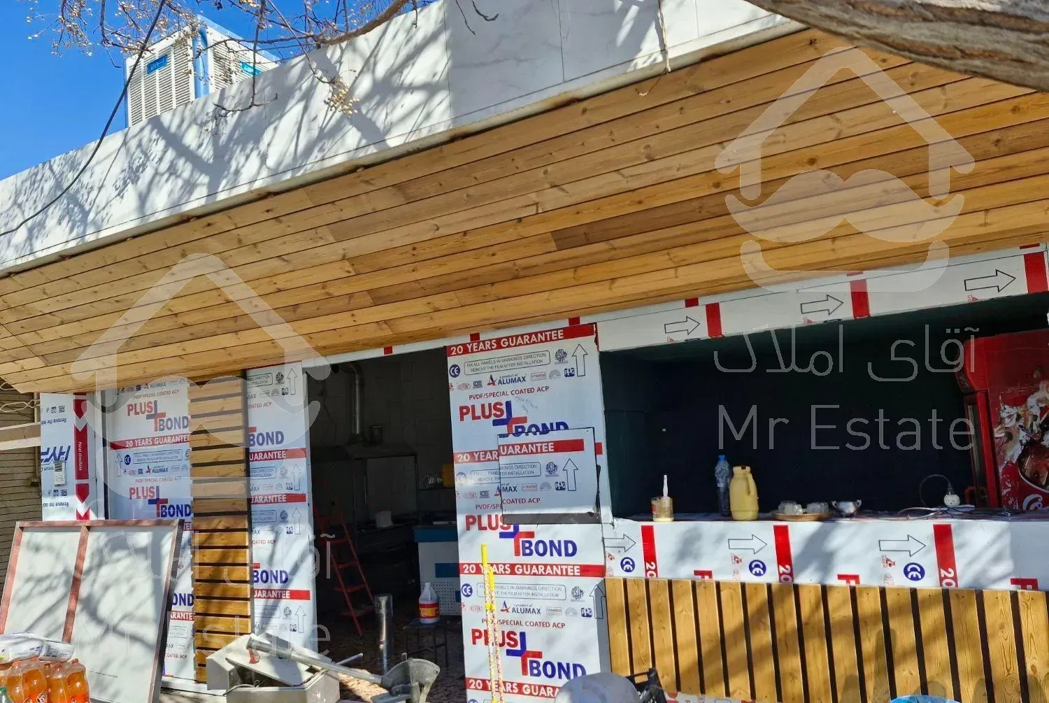 اجرای فلاشینگ و نمای کامپوزیت و چوب ترمو ترموود