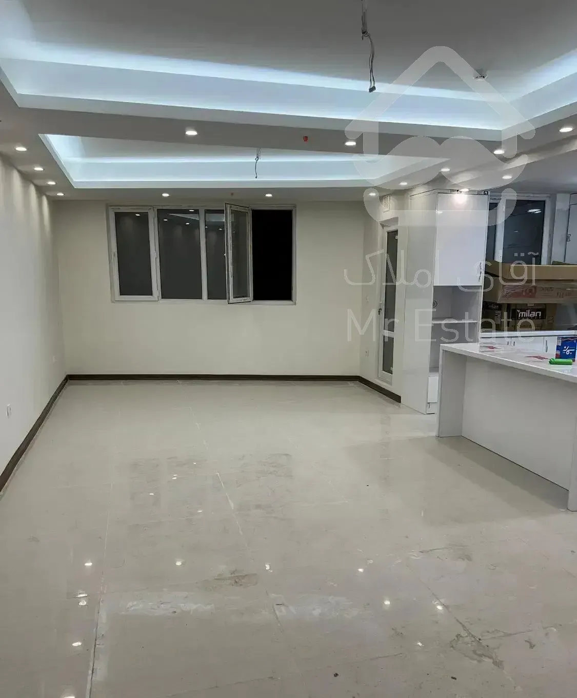 ۱۰۰ متر / مشاعات آبی کامل/  نوساز  کلید نخورده