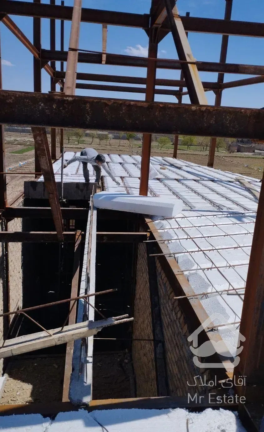 تیرچه سازی و اجرای سقف وبتون ریزی