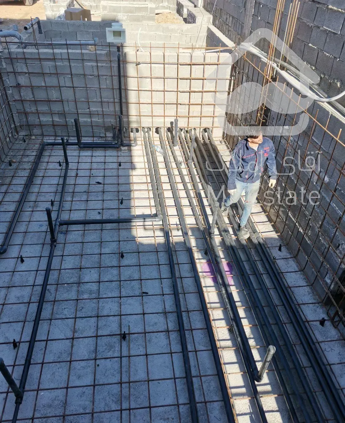 اجرای اسکلت بتنی وبنایی قلات