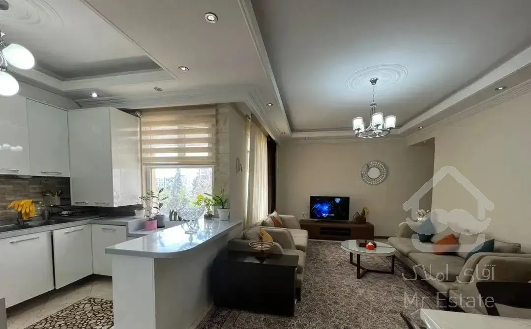 ۹۵متر فول شهران (کاسبی زیر قیمت)سالن پرده خور