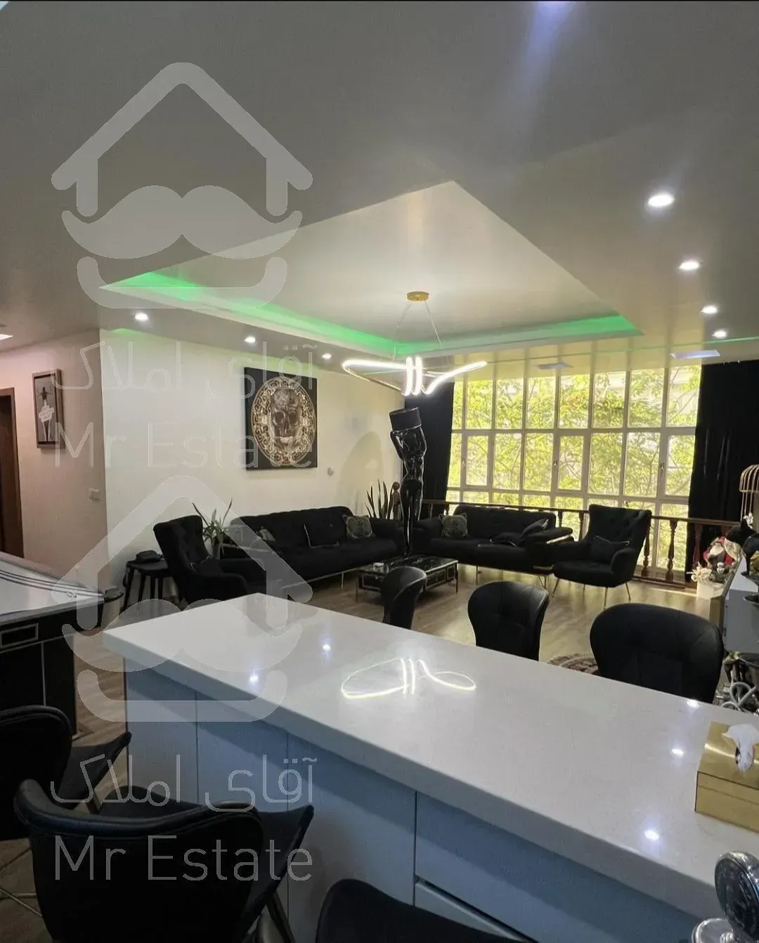 رهن آپارتمان 100 متری سعادت آباد