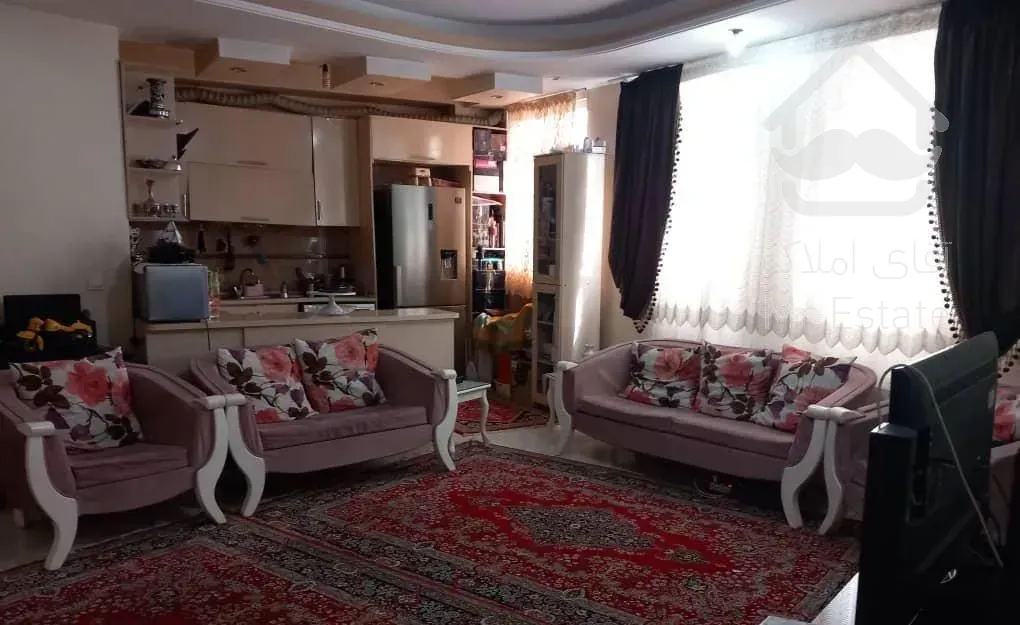 اجاره آپارتمان ۵۵ متر/سالن مربع و پرده خور/آسانسور