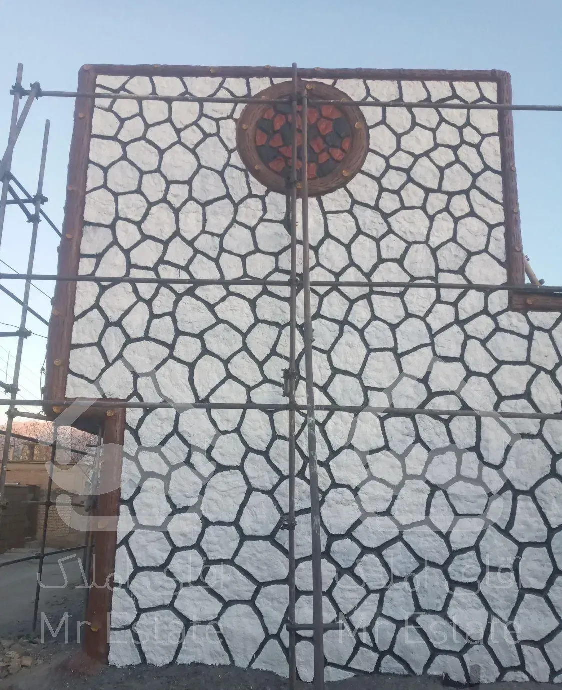 نما طرح سنگ وچوب وکباب پز اجر سفال و بلوک و...