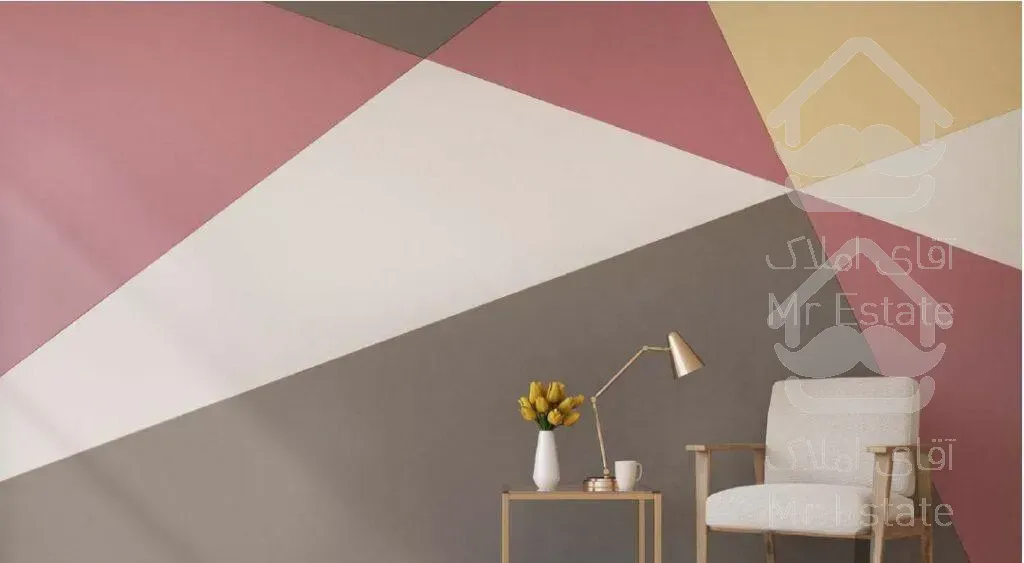 نقاشی ساختمان و لکه گیری