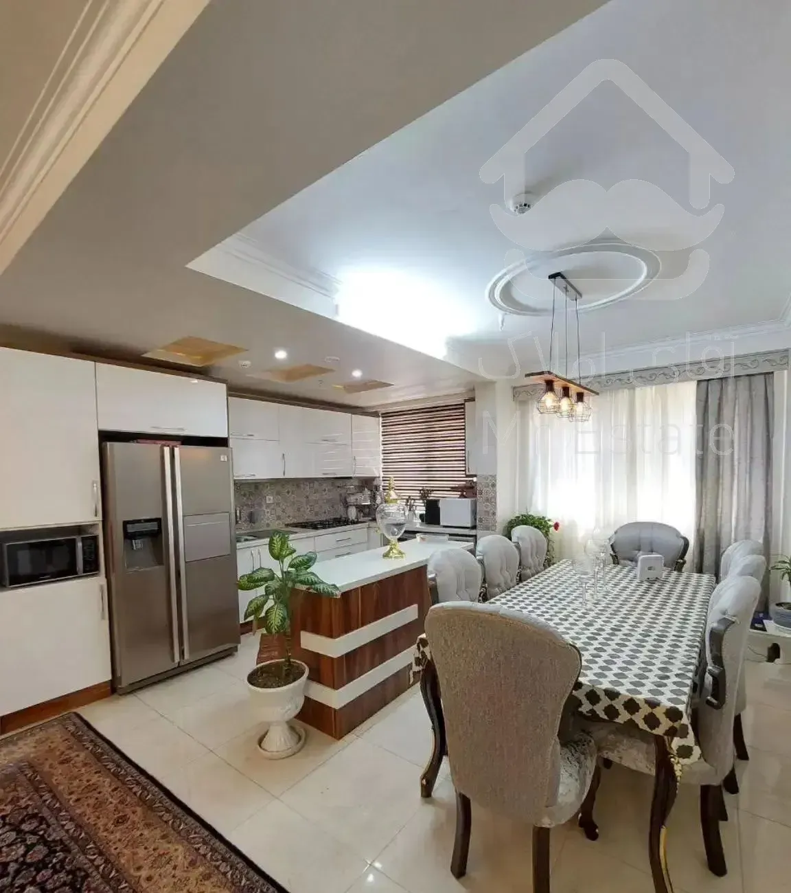 ۱۱۰متر سالن پرده خور %OFF% کمیاب و دلربا