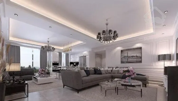 آپارتمان ۱۹۰ متری ،۳ خواب، بازسازی شده به سبک مدرن