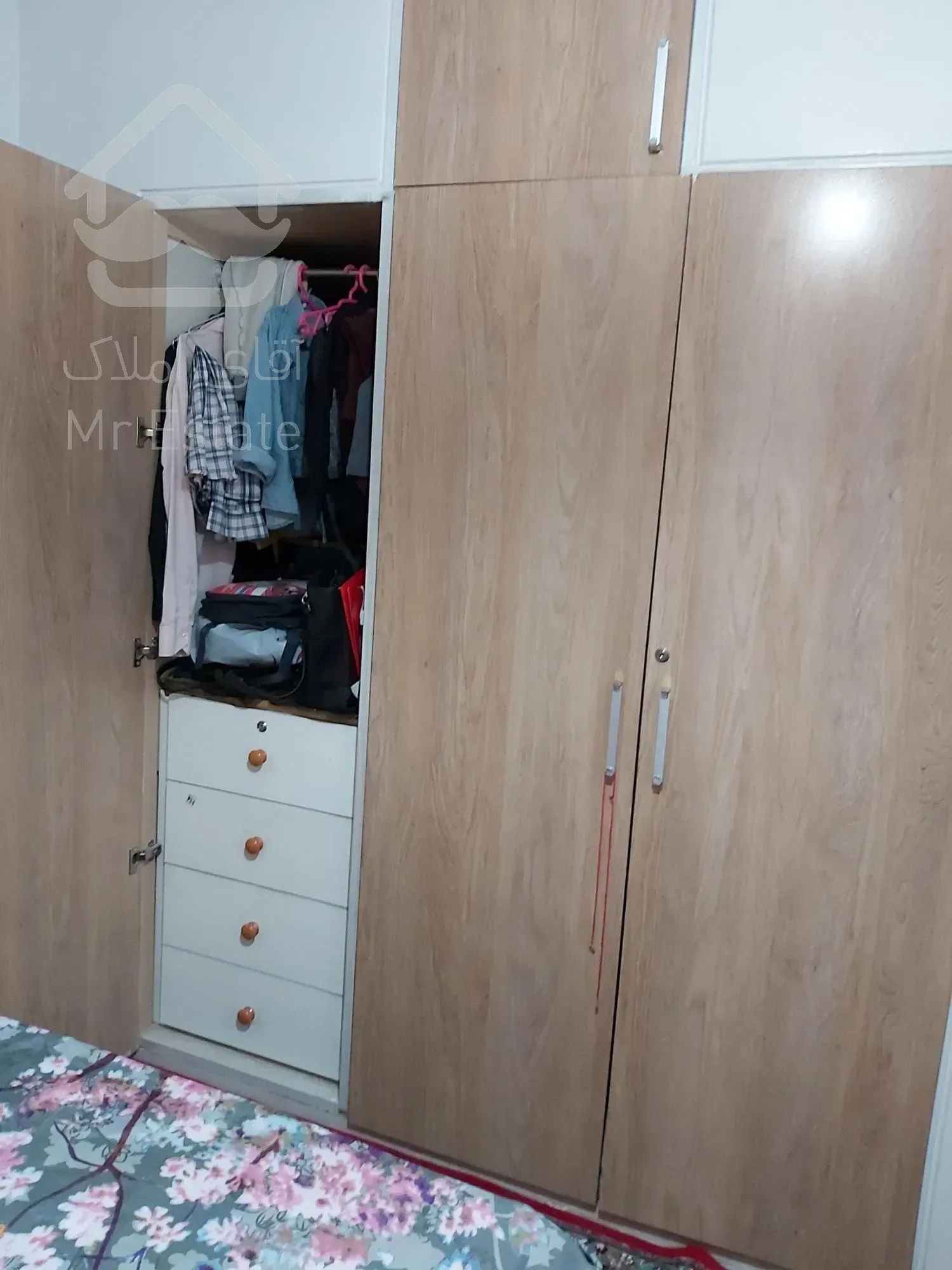 واحد۵۸ متری،۲ خواب نقشه عالی