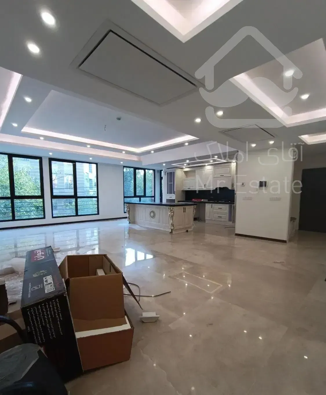 ۲۵۰ متر سه خ کلید نخورده «مدرن »قلب سازمان شمال