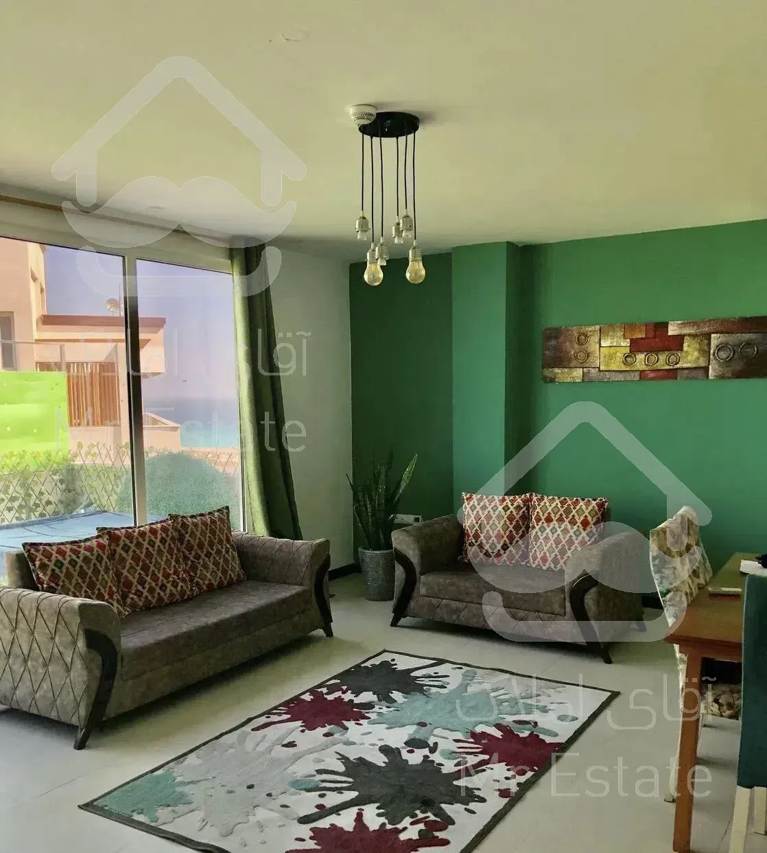 دوخواب  پنت هاوس با جکوزی