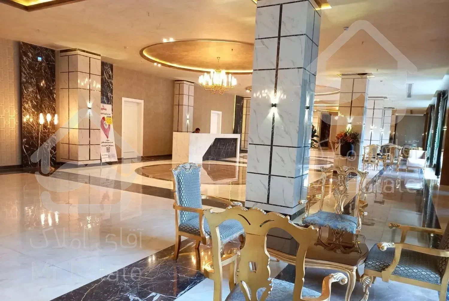 ۱۰۶متر/دوخواب/روبه افتاب جنوبی/سالن پرده خور/بیمه