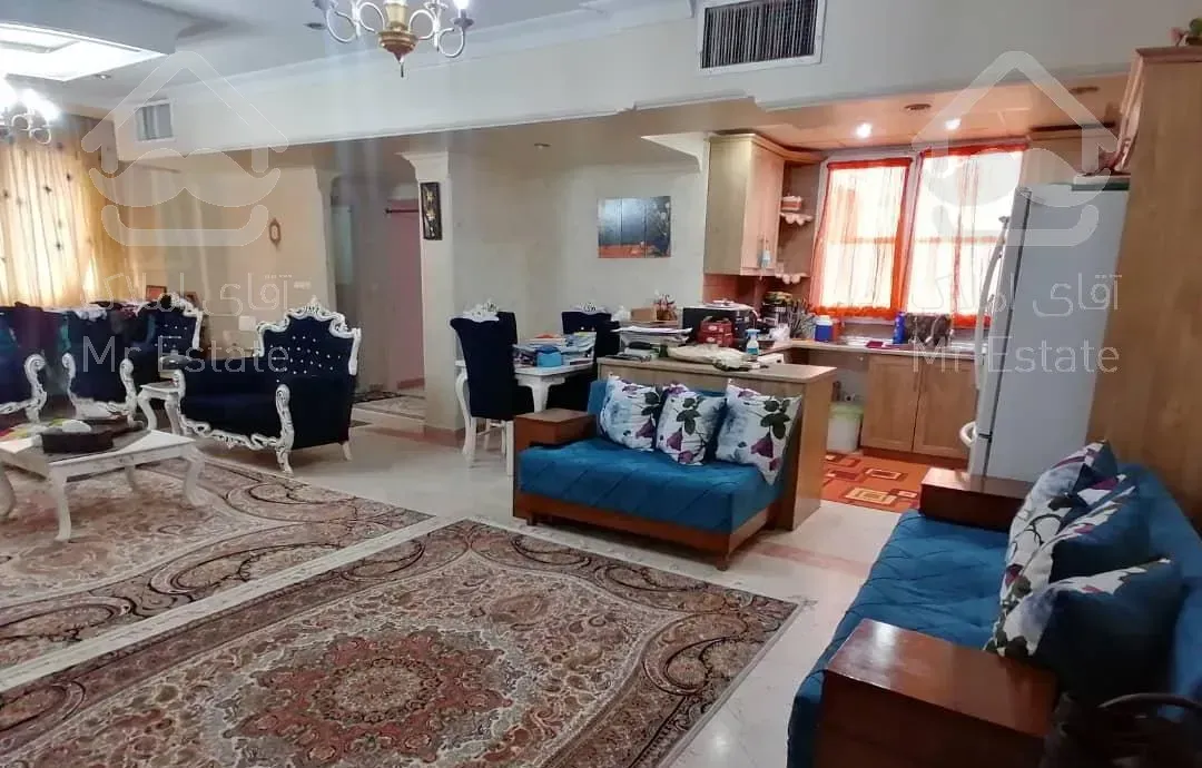 100 متر دو خواب فول امکانات پاسداران  ساقدوش